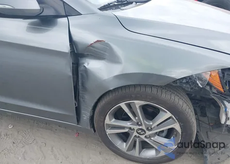 2017 Hyundai Elantra Limited from USA, damaged, VIN KMHD84LF5HU291337